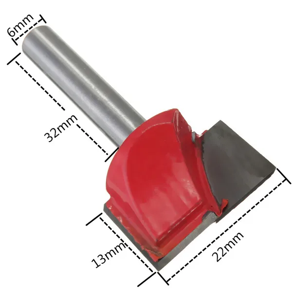 Фрезерный станок с ЧПУ V образное пазовое дно чистящее бит 6 мм x 22 фрезерный