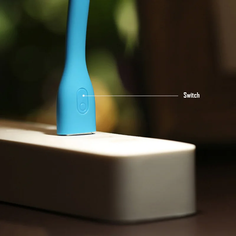 Xiaomi Mijia USB светодиодная лампа уровень переключения 5 яркость используется для