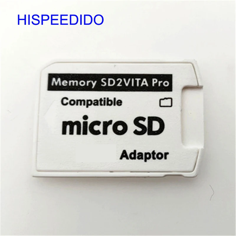 

HISPEEDIDO 10 pcs/lot Version 5.0 SD2VITA For PS Vita Memory TF Card for PSVita Game Card PSV 1000 2000 Adapter Micro SD card