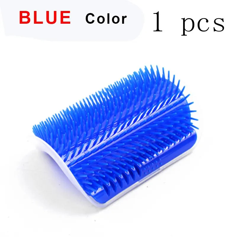 blue 1 pcs Аксессуары для волос для самостоятельного ухода за кошкой с кошачьей мордочкой, для удаления волос, массажная расческа и стрижка кошек и собак, перчатка - Цвет: blue 1 pcs