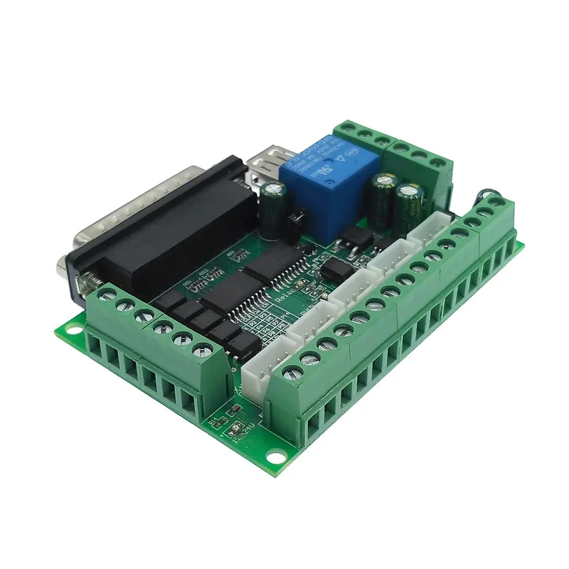 Плата драйвера с ЧПУ USB MACH3 100 кГц коммутационная плата 5 осевой интерфейс драйвер motion контроллер