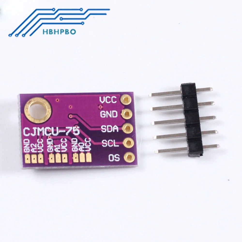 10 шт. lm75a Термометры высокоскоростной I2C Интерфейс развитию новый модуль |