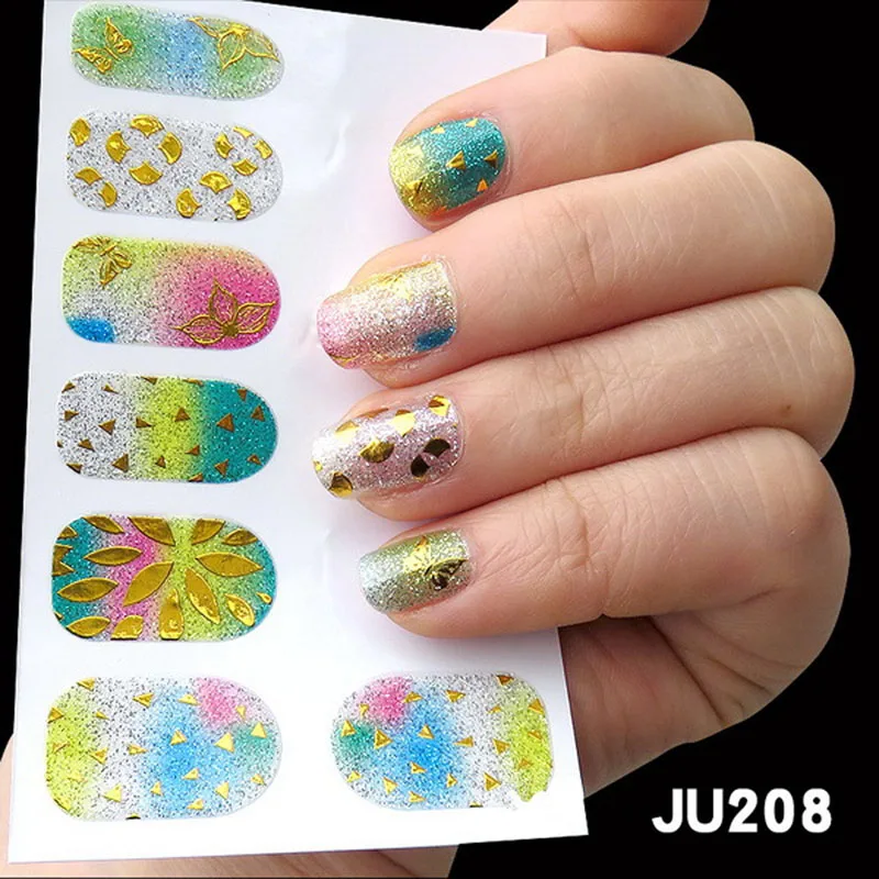 Наклейка для лака ногтей AddFavor декоративный инструмент металлический штамп 3D