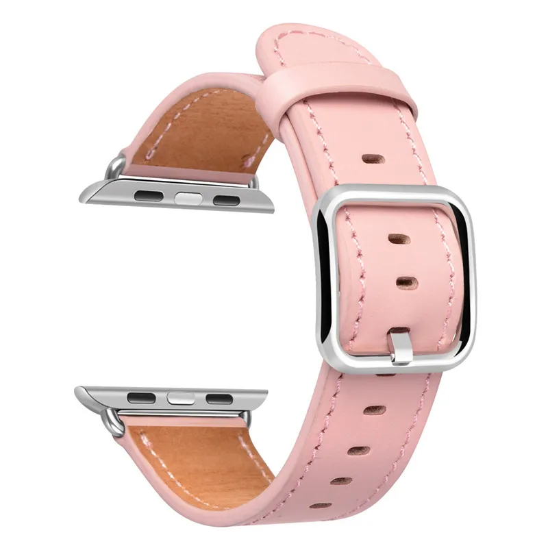 2019 модные простые мужские и женские ремешки наручных часов для Apple Watch series 4/3 38 42 мм