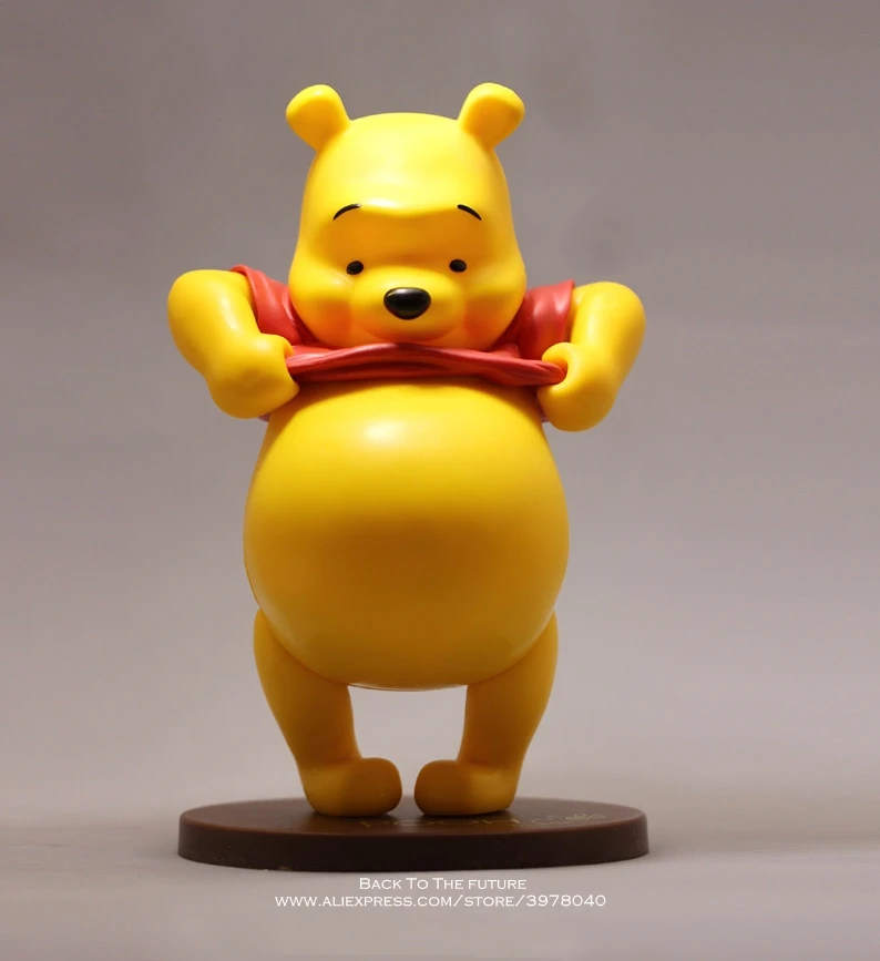 Экшн фигурка Disney Винни Пух 22 см коллекция украшений аниме Игрушечная модель