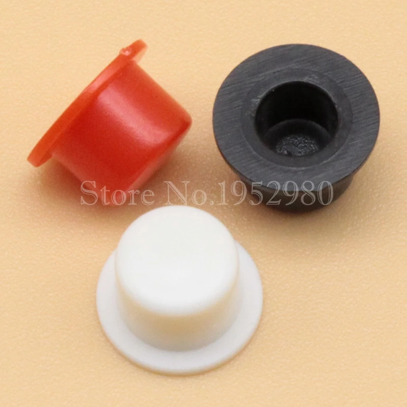200 шт./лот A101 пластиковые колпачки для кнопок многоцветные Размер 4 5 мм * 7 форма