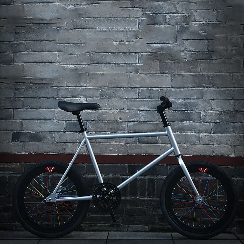 Фото Дорожный велосипед фиксированная Шестерня 20 дюймов для взрослых студентов из