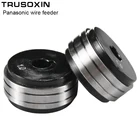 Panasonic подачи проволоки роликовые колеса 0,8 1,0 1,2 1,4 1,6 мм двойной Размеры MIG сварщик сварочная проволока загрузочный агригат