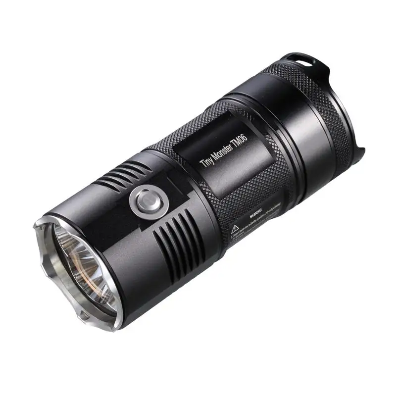 Nitecore TM06 легкий фонарик 4* Cree Xml2 U2 Led 3800 люменов расстояние 334 м мощный фонарь с бликом 4*18650 литий-ионный аккумулятор
