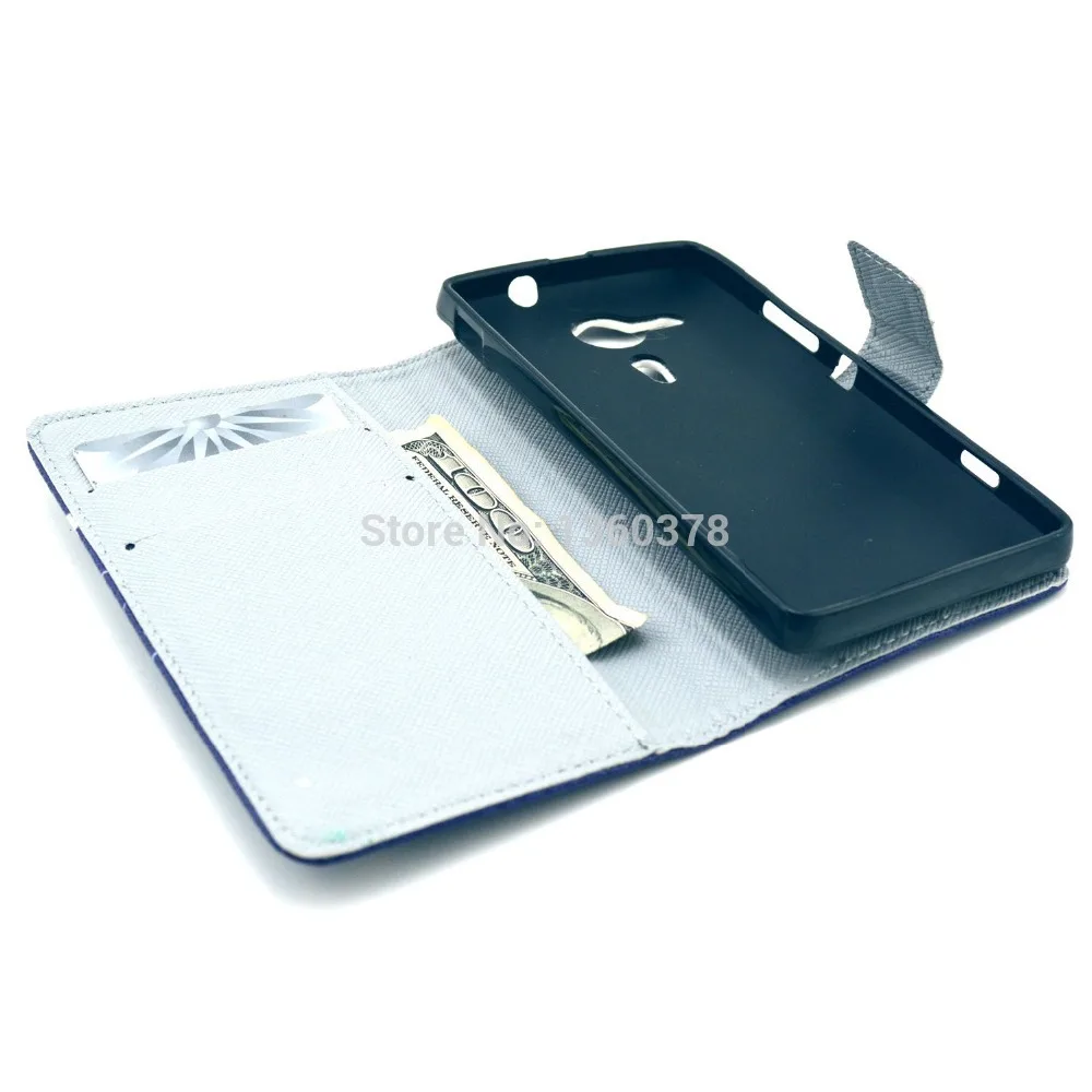 2015 PU Leather Fashion Luxury Wallet Cover Case Mobile Phone Bag For Sony Xperia SP M35h C5302 C5303 case call phone for sony |