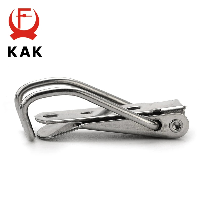 4 шт. коробочки для шкафов KAK J115B из мягкой стали Засов 74*20 Пружинные защелки замки