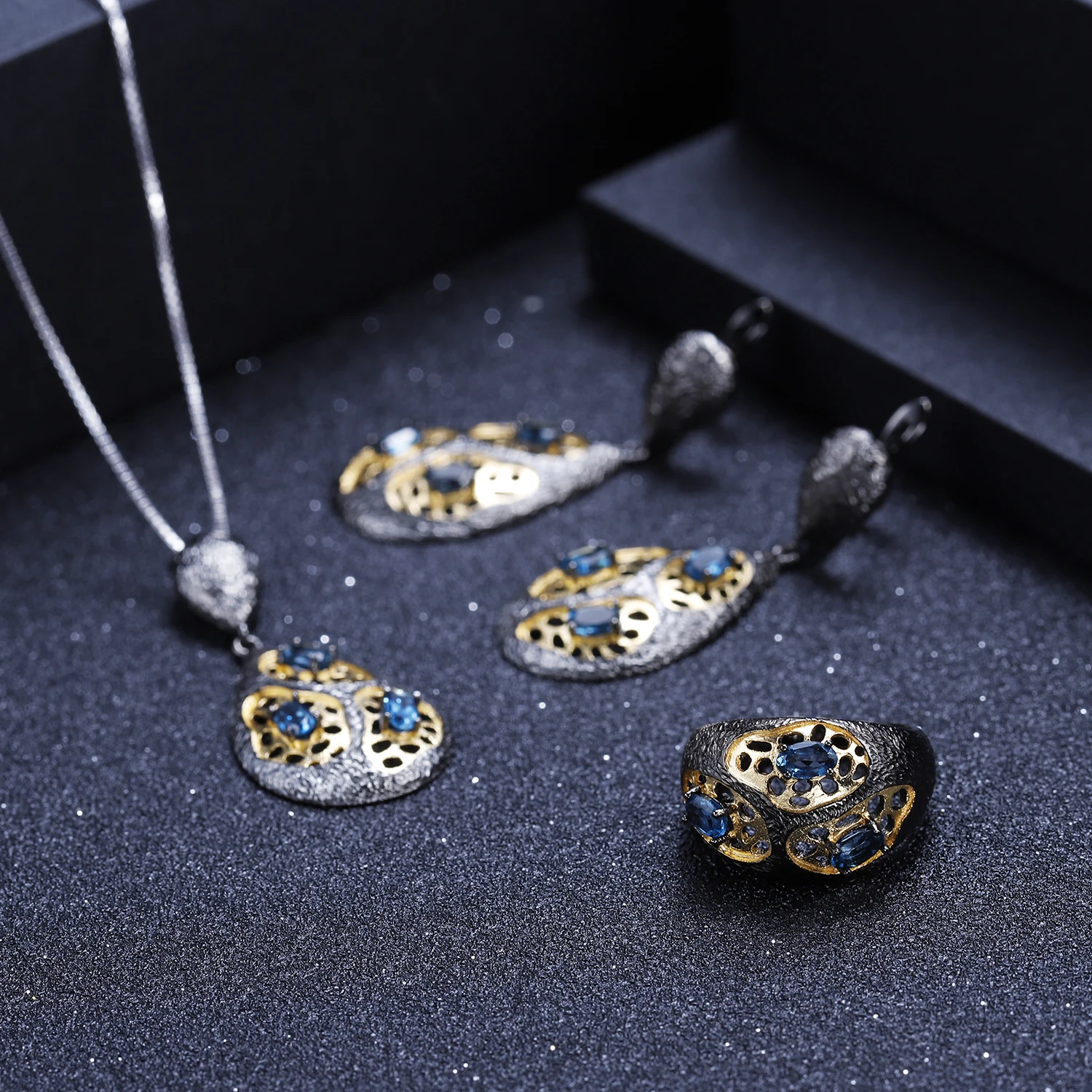 GEM'S BALLET 1.26Ct натуральный родолит Гранат 925 серебро оригинальный ручной работы