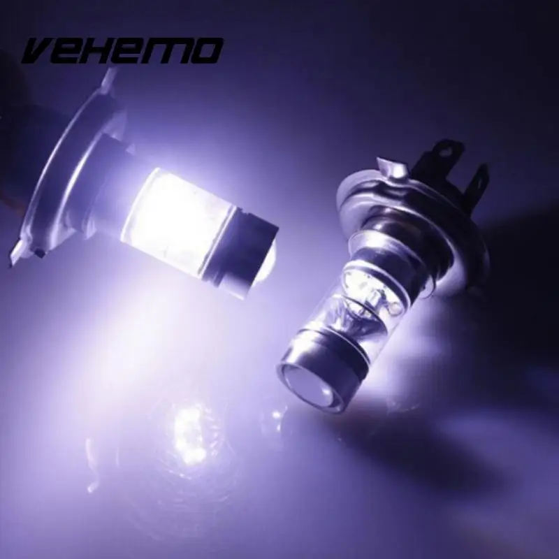 Vehemo 1 шт. H4 100 Вт 20 светодиодный противотуманный фонарь прочный лампы стоп сигнала