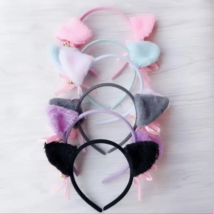 Пикантная девушка японская анимация горничная комикс Косплей ушной ободок милые