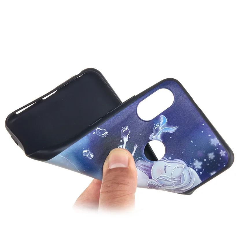 Чехол HEMASOLY для Xiaomi Mi 8 SE силиконовый чехол A1 A2 5C 5X6X6 Plus Note 2 3D рельефный телефона |