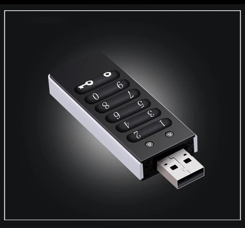 High-скорость Зашифрованные USB Flash Drive U диск с 16 ГБ 32 64 128 Емкость совместимость Все