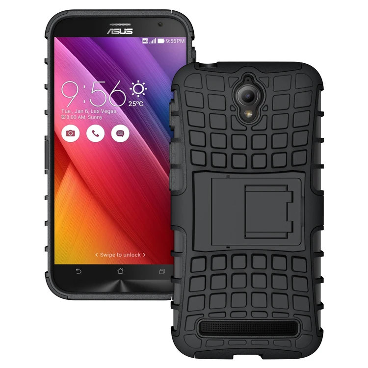 Hybrid Hard Case on for Asus Zenfone Go ZC451TG Z00SD Silicone Bumper Rugged Shockproof Cover ZenFone 4.5 |