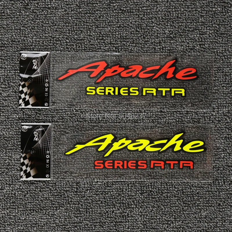 FASP ПВХ флуоресцентный стикер Красный Желтый Наклейка для мотоцикла apache|Наклейки