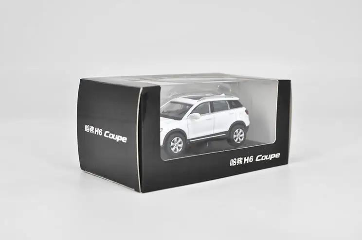 1:43 Масштаб сплава Модель автомобиля игрушки, высокая имитация H6 купе HAVAL внедорожник, Коллекция игрушечных автомобилей