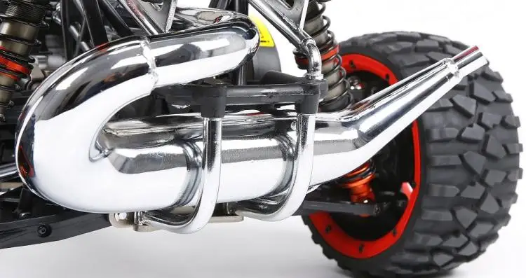 1/5 RC KingMotor KM Rovan HPI Baja 5B 5T SS 5SC настраиваемая выхлопная труба 29cc 30.5cc T1000 km001 km002 305 320