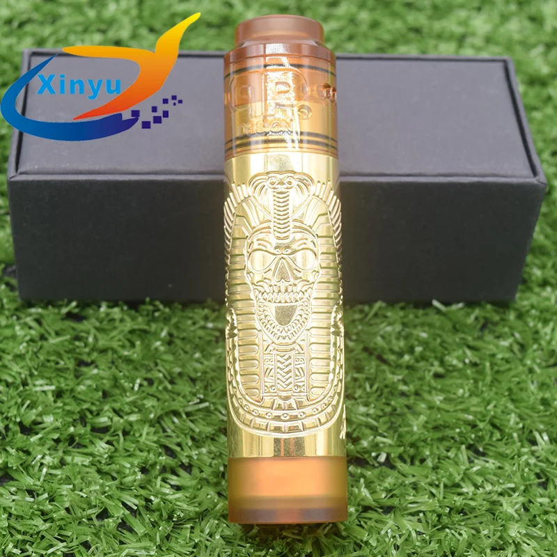 Фараон мех мод тонкий кусок с QP KALI RDA 18650 батарея 26 мм diamater механический испаритель
