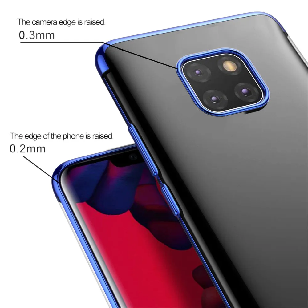 CARPRIE Mobile Phone Cases For HUAWEI Mate 20 Pro/Mate LITE Luxury Ultra Slim Silicone Clear Case Cover 8d1026 dropship | Мобильные