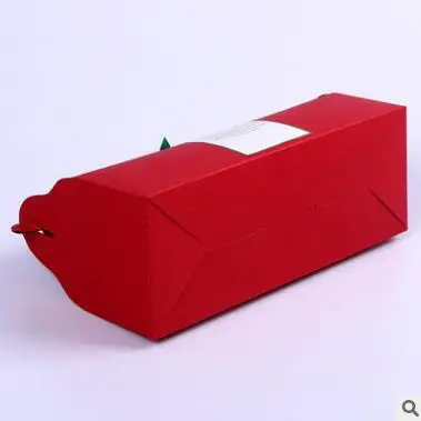 10 шт./лот бумажная коробка для торта выпечка макарон шоколадная упаковка еды