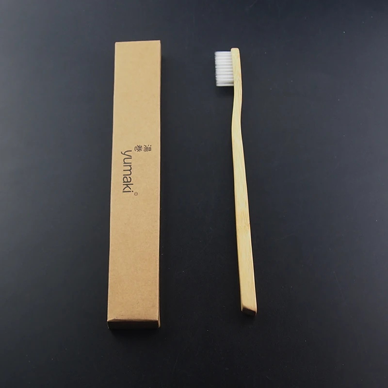 1 шт. зубная щётка из мягкой щетины с гладкой ручкой|wood toothbrush|bamboo toothbrushtoothbrush bamboo |