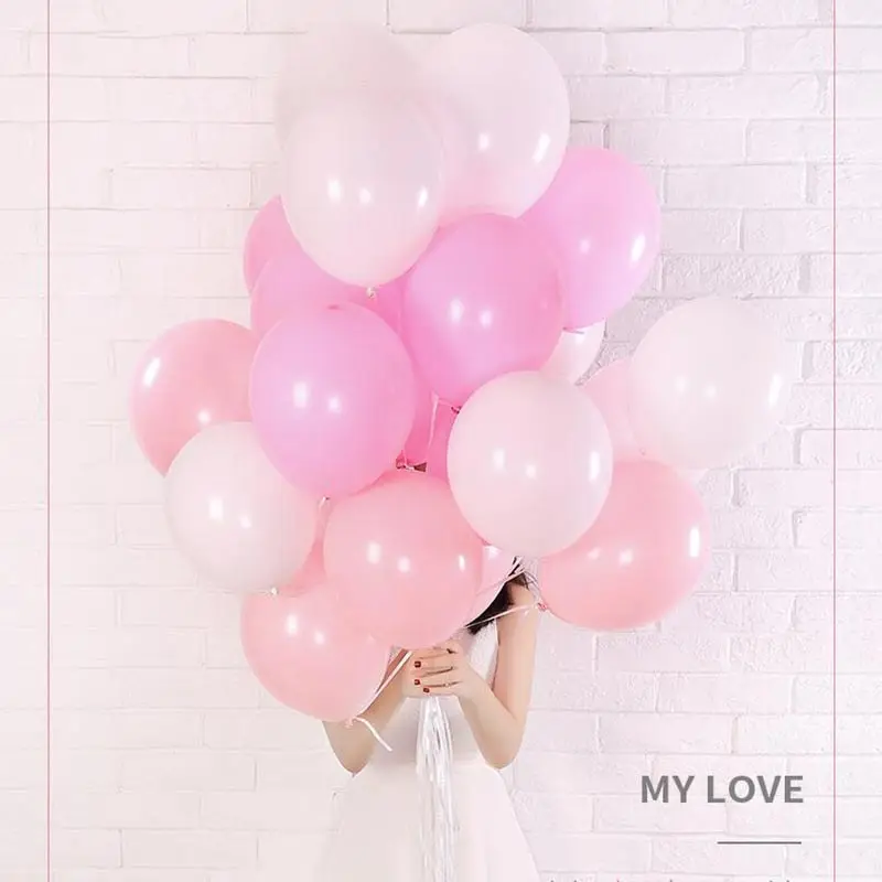 100 шт 10 дюймов Макарон латексные воздушные шары для свадьбы дня рождения