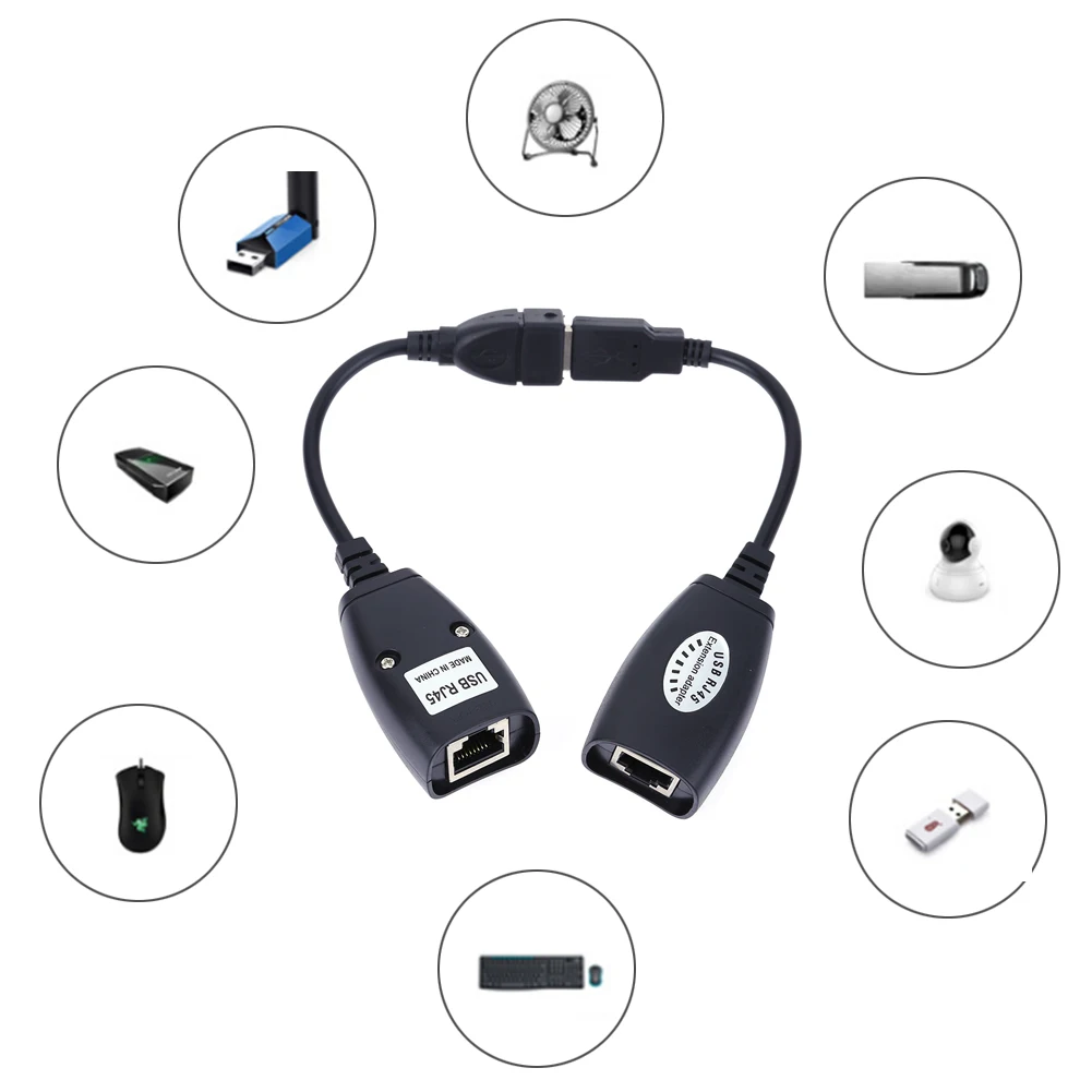 USB к RJ45 мужской/женский удлинитель 2 0 Расширение Ethernet Сетевой адаптер для Cat5/RJ45/Cat6