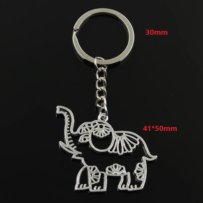 Брелок с подвеской в виде слона 41 х50 мм|key chain ring holder|key ringkey |