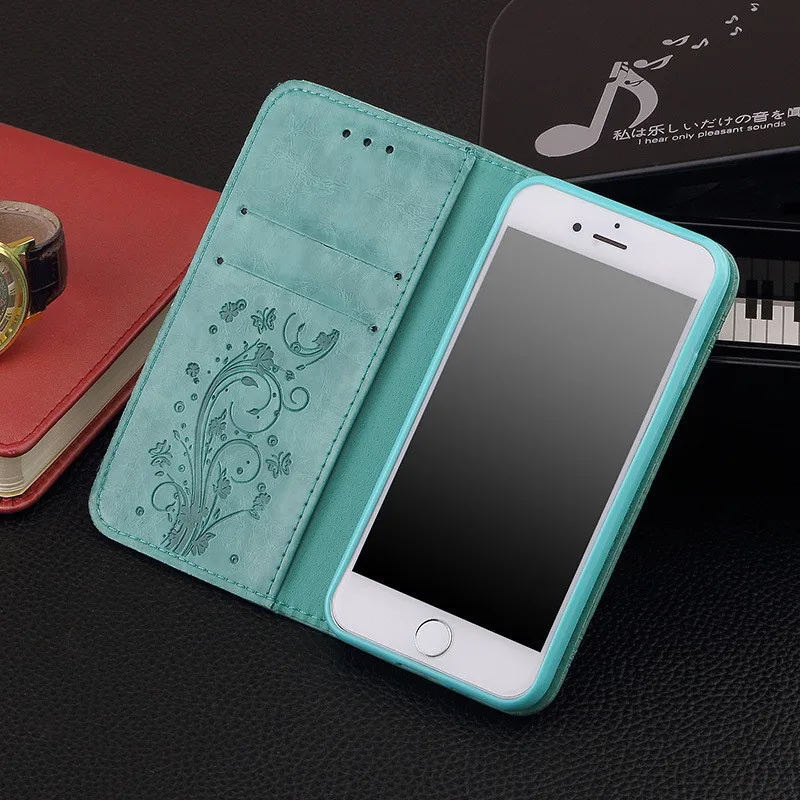 Флип чехол для iPhone 4 4S из искусственной кожи Защитная сумка мобильного телефона