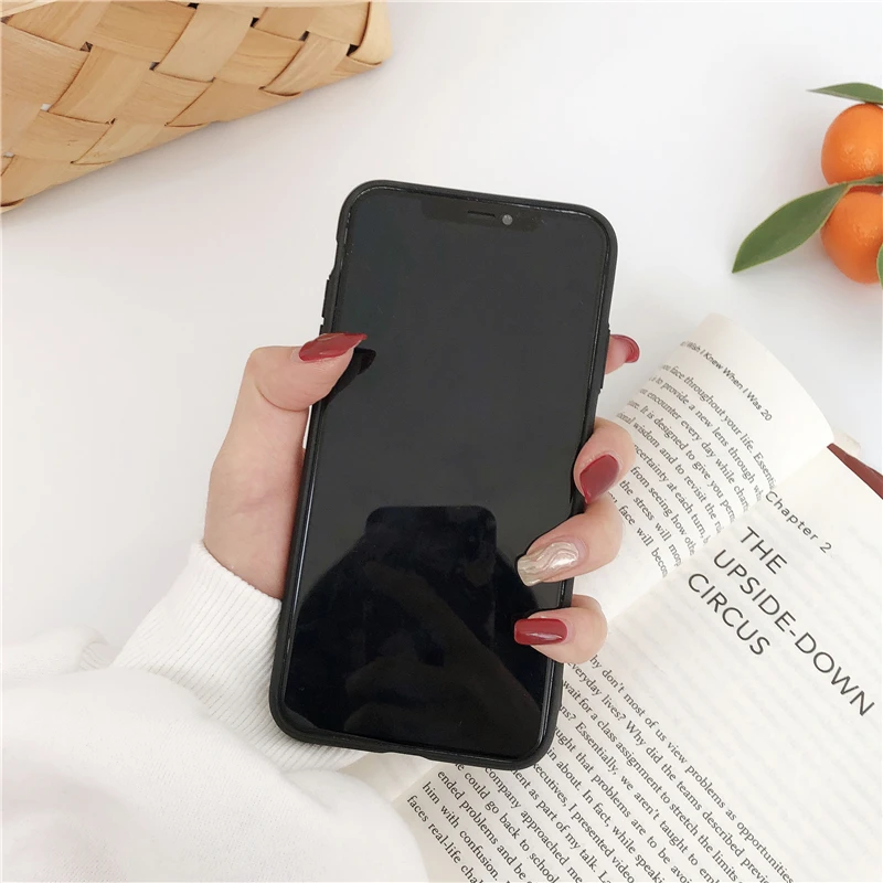 Summer Fresh Strawberry Pineapple Case for Iphone Xs Max Xr Glossy Fruit Hard Pc Silicon 6s 7 8plus X Back Cover |