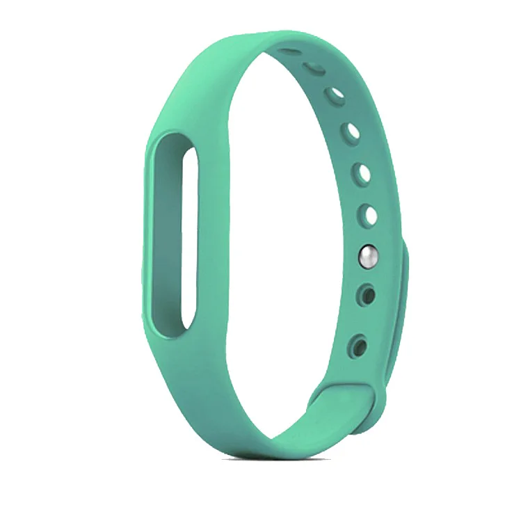 Cyan Xiaomi mi ремешок для mi Band 1 и mi Band 1 S, сменный ремешок для Xiao mi Smart Band 1/1S - Цвет: Cyan