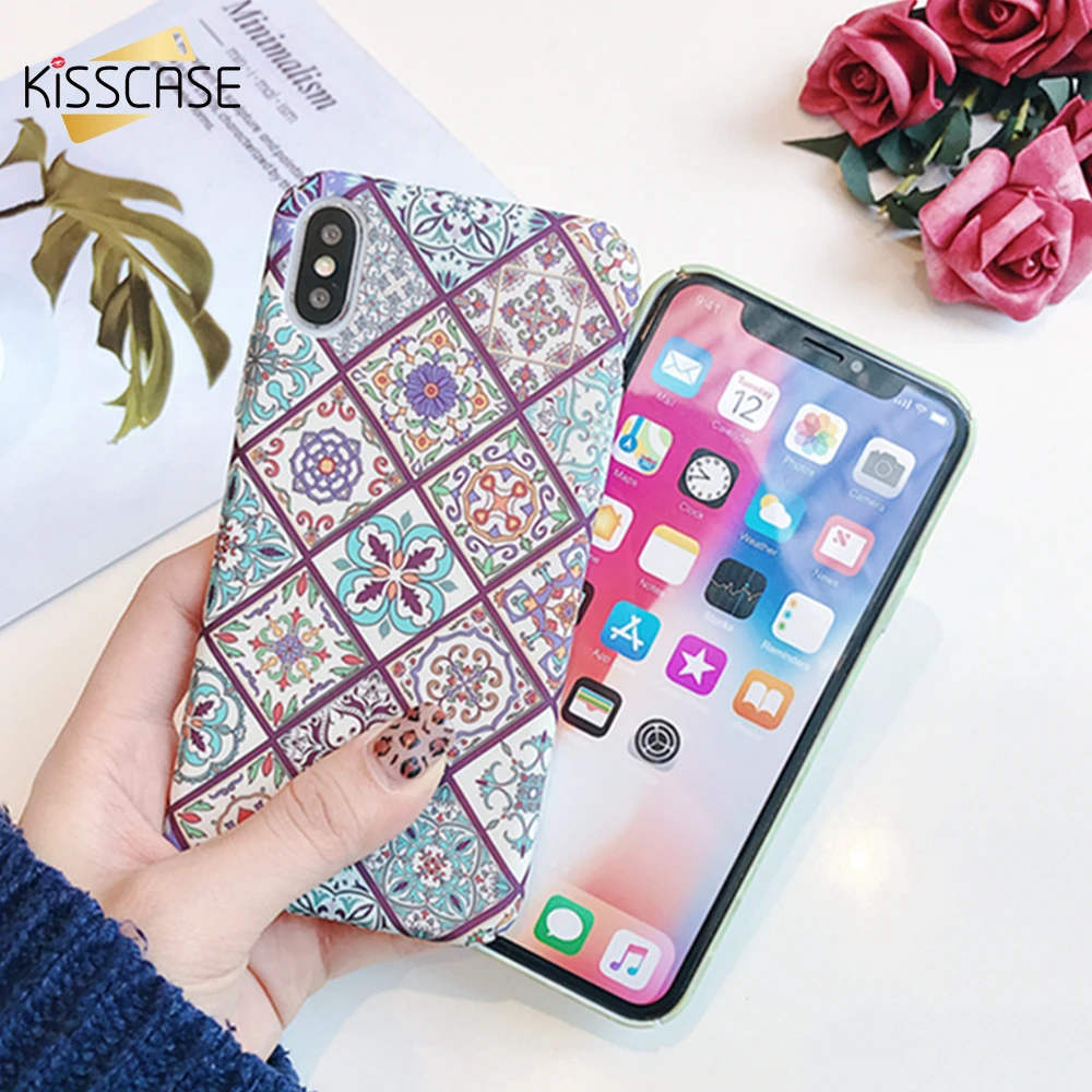 KISSCASE светящийся чехол для телефона Samsung S10 9 8 S8 Plus S7 Edge стикер воды ПК Note J5 J6 2018 |