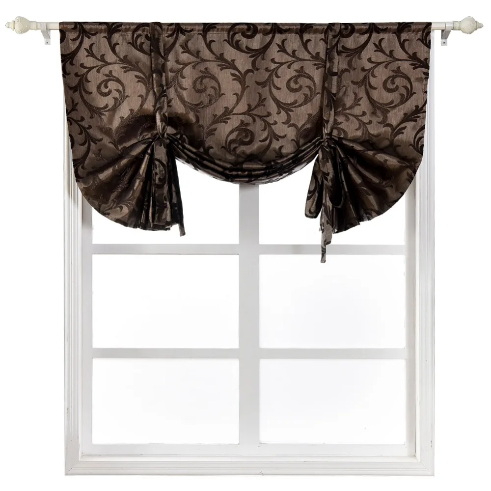 NAPEARL Tie up Shade Цветочные римские занавески s классическая деревенская декоративная