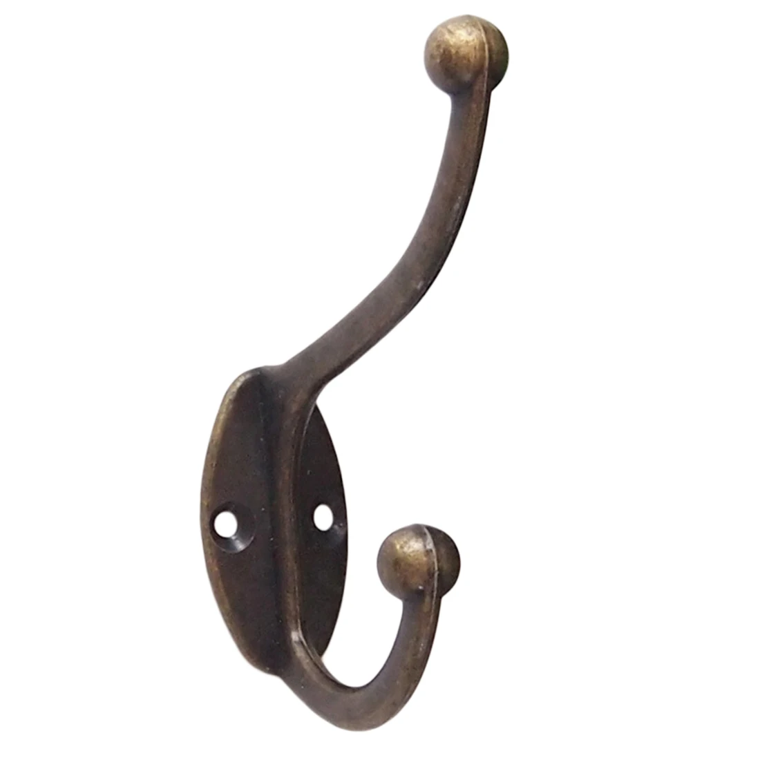

Top 5PCS Cloth Hook Hangers Vintage Bronze Wall Hook Rustic Key Coat Bag Hat Hanger Rustic Robe For Bathroom Kitchen