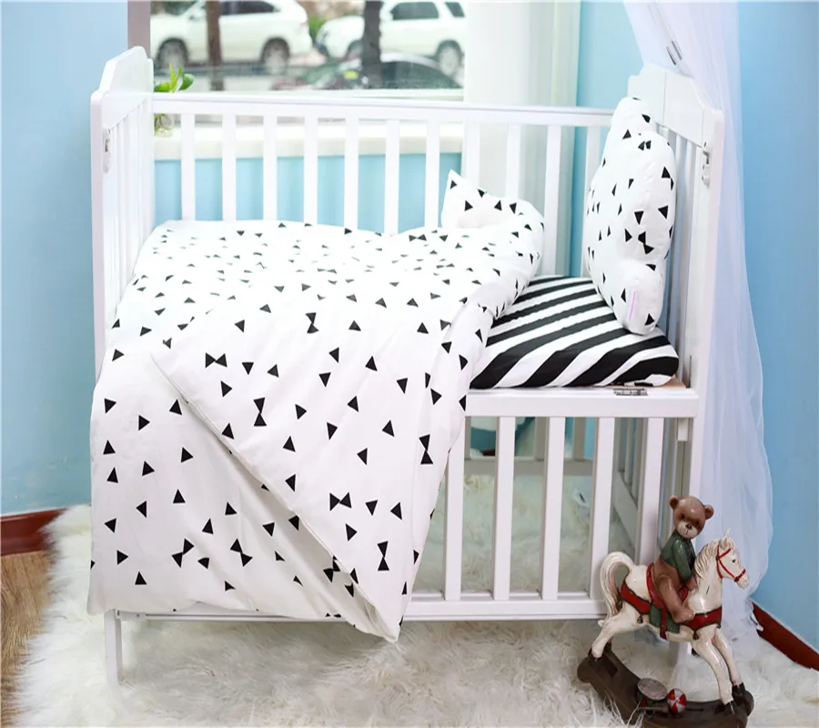 Комплект постельного белья для малышей дышащее мягкое детское одеяло хлопковое