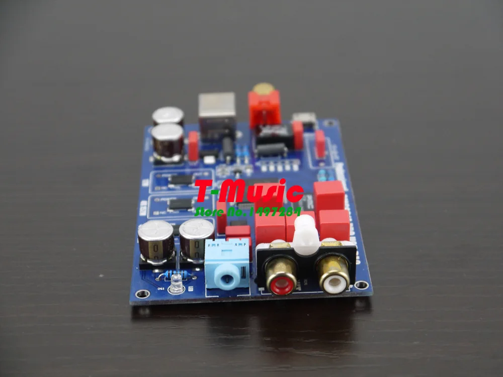 Обновленная версия SITIME CM6631A USB DAC звуковая карта/support 3 5 мм и коаксиальный 24 бит 192K