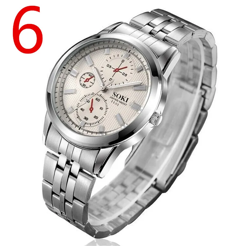 В 2019 году новые мужские кварцевые часы высококачественный спортивный мужской