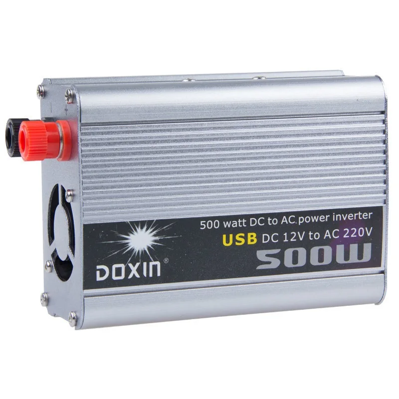 

500W DC 12V AC 220V Vehicle Power Supply Switch On-board Power Inverter Charger