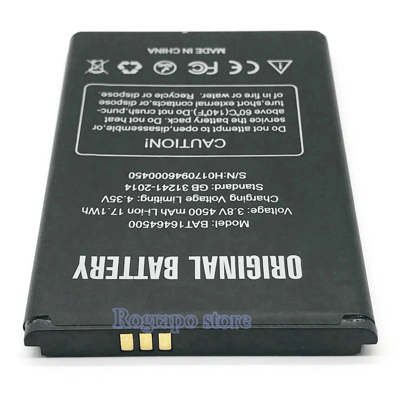 Сменный аккумулятор для DOOGEE T5 Lite 4500 мАч BAT16464500 мобильный телефон с кодом