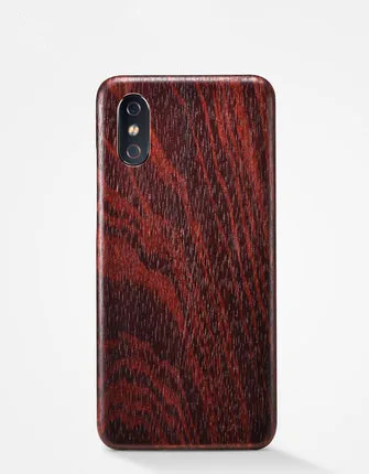 Xiaomi Mi 9 прозрачный чехол из натурального дерева, бамбуковый чехол для Xiaomi Mi 8 9 Explorer Деревянный Твердый футляр противоударный матовый - Цвет: Hong Suan Zhi Mu