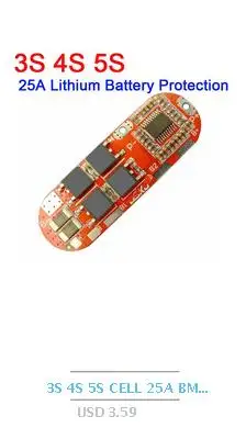 Смарт 7S~ 20S ANT Lifepo4 литий-ионный аккумулятор лто плата защиты BMS 400A 300A 100A 80A Bluetooth APP 10S 13S 14S 16S баланс