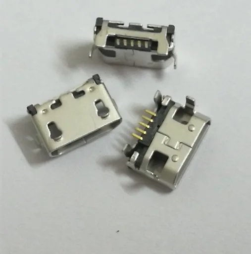 50 шт./лот Micro 5pin USB разъем порт для зарядки док станция lenovo A10 70 A7600H A7600 A370E S910 A3000H
