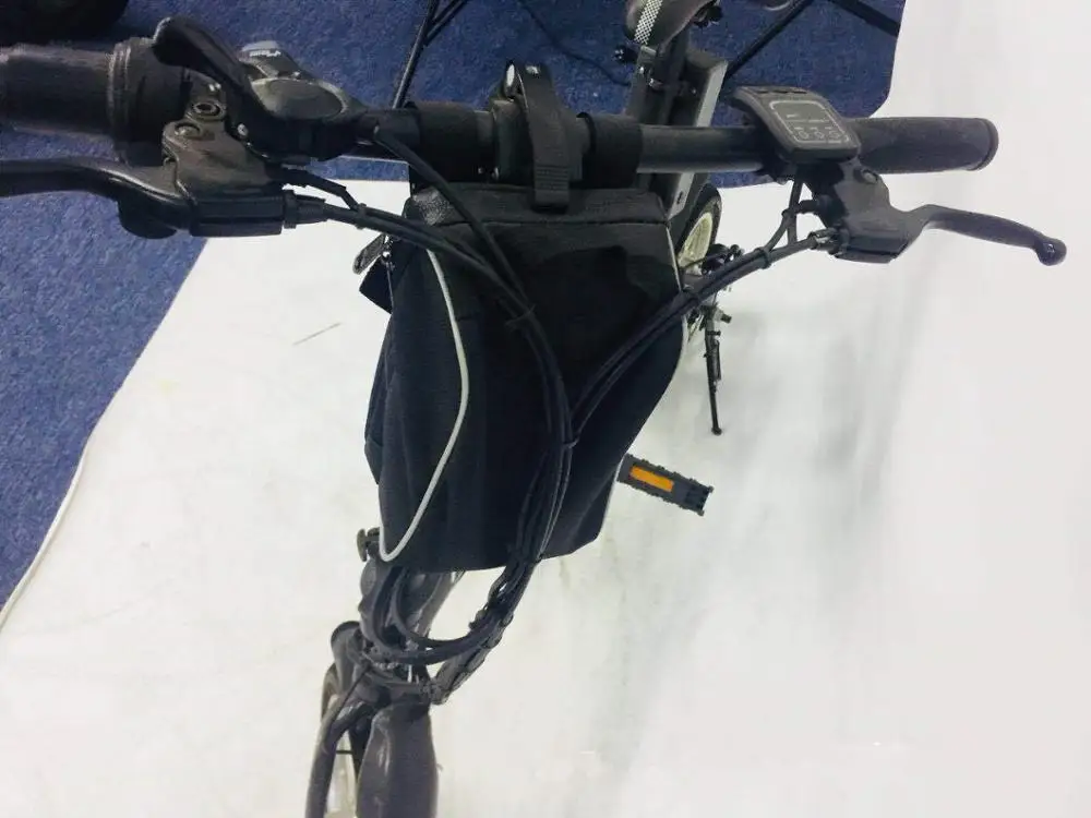 26 дюймов складной Электрический горный велосипед бесщеточный мотор 48 В 350 Вт одно