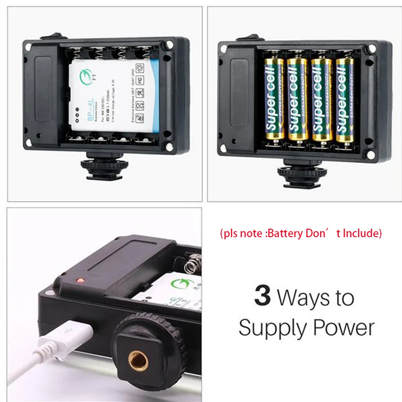 Светодиодный светильник для видеосъемки 112 дюймов лампа фото и аккумуляторные