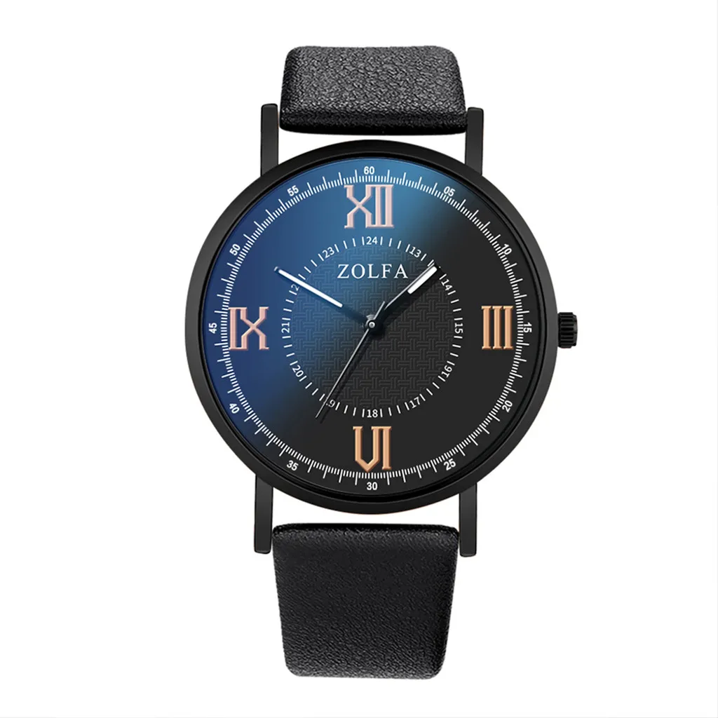 Для мужчин s часы лучший бренд класса люкс ZOLFA sleek минималистский римские весы