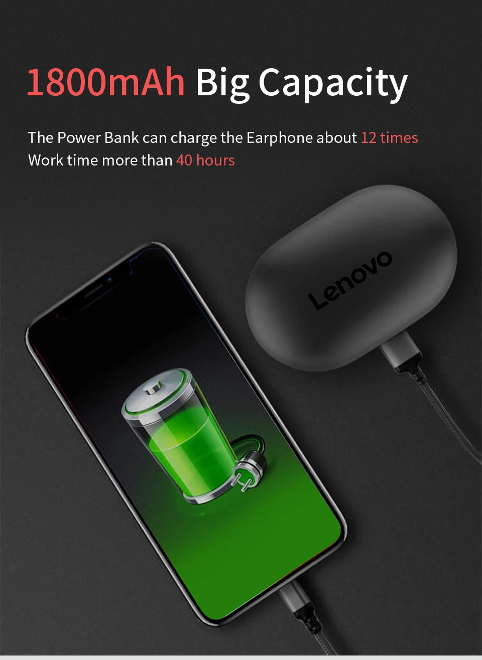 Новые оригинальные lenovo S1 TWS бизнес наушники Bluetooth наушники Handsfree водонепроницаемый IPX5 V5.0 стерео Спортивная гарнитура с микрофоном