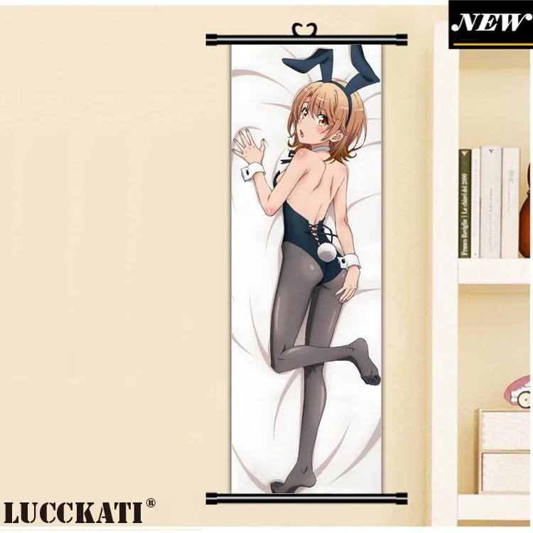 45x135 см oregairu yahari Руда не Seishun любовь приходите ва machigatteiru Юи мультфильм аниме стены картина прокрутки холст живопись плакат